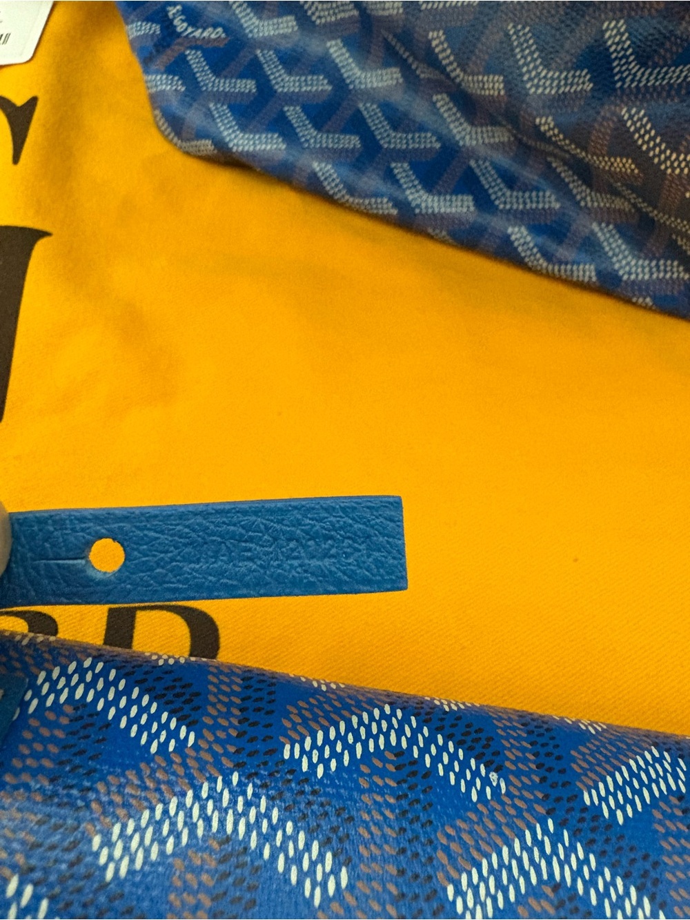 Goyard Bohème Hobo PM in Sky Blue, Full Set - Picture 12 of 16